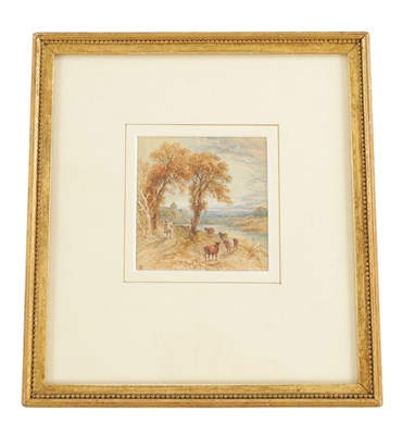 Lot MYLES BIRKET FOSTER RWS (BRITISH 1825 - 1899) A 19TH CENTURY WATERCOLOUR