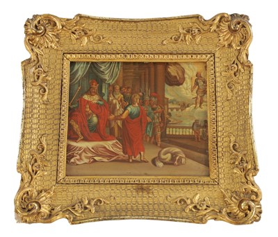 Lot A GERMAN SCHOOL OIL ON BOARD AFTER HANS HOLBEIN THE ELDER