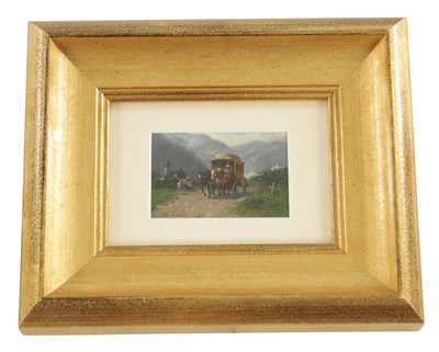 Lot OTTO KARL HEINRICH FRITZ FEDDER (GERMAN 1873 - 1918) A 19TH CENTURY OIL ON BOARD