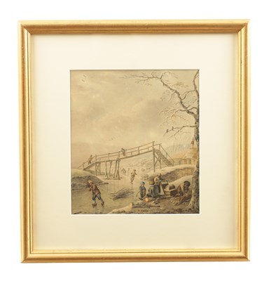 Lot ATT. HENDRIK WILLEM SCHWEICKHARDT(GERMAN 1747-1797) AN 18TH CENTURY WATERCOLOUR