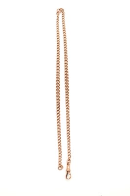 Lot A 9CT ROSE GOLD CHAIN