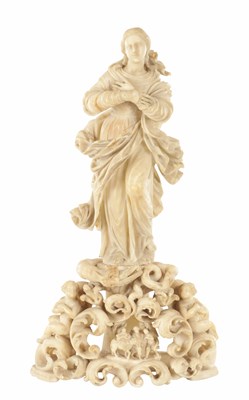 Lot A 17TH CENTURY ITALIAN SCHOOL ALABASTER FIGURE