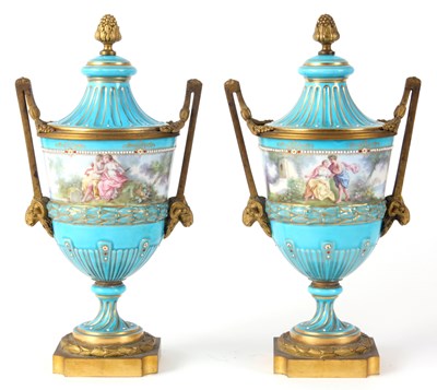 Lot 65 - A PAIR OF LATE 19th CENTURY FRENCH ORMOLU...