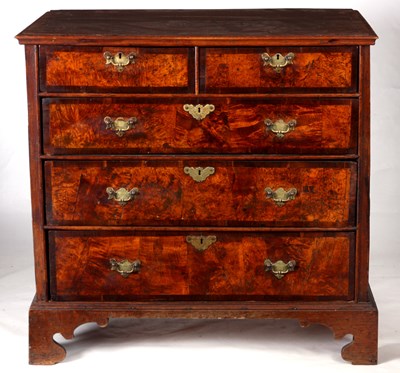 Lot 652 - An EARLY 18TH CENTURY COUNTRY MADE OAK AND...