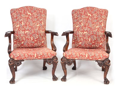 Lot 700 - AN IMPRESSIVE PAIR OF 18TH CENTURY STYLE...