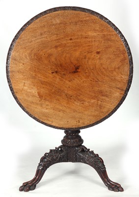 Lot 738 - A GOOD EARLY 19TH CENTURY ROSEWOOD ANGLO...