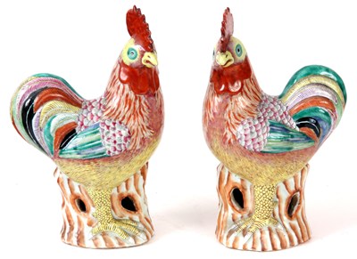 Lot 80 - A PAIR OF LATE 19TH CENTURY CHINESE CANTON...