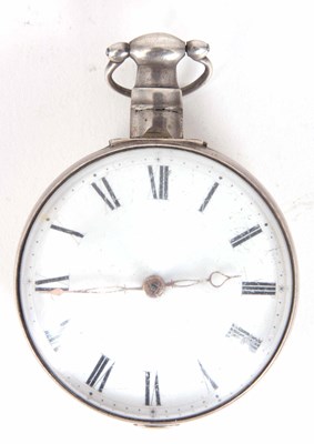 Lot 11 - N SIMMONS, LIVERPOOL. A VERGE POCKET WATCH in...