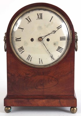 Lot 172 - A REGENCY DOUBLE FUSEE ENGLISH BRACKET CLOCK...