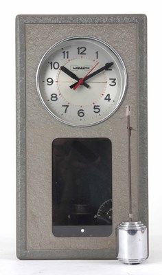 Lot 179 - A LEPAUTE ELECTRIC MAGNETIC MASTER CLOCK in...