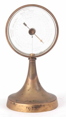 Lot 243 - C P GOERZ A DESK BAROMETER CIRCA 1923 with...