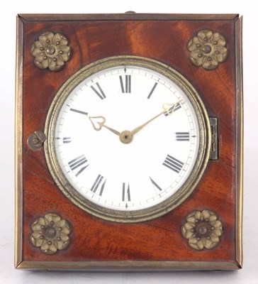 Lot 307 - AN EARLY 19th CENTURY ENGLISH MAHOGANY CASED...