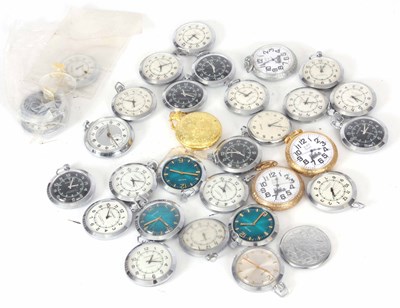 Lot 31 - A LARGE SELECTION OF MODERN POCKET WATCHES