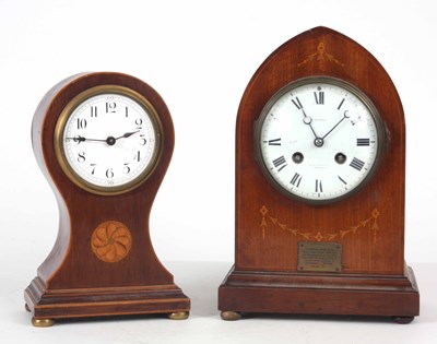 Lot 326 - TWO EARLY 20th CENTURY FRENCH MAHOGANY CASED...