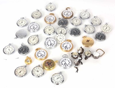 Lot 34 - A LARGE SELECTION OF MODERN POCKET WATCHES