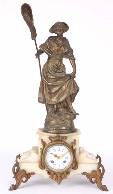 Lot 346 - A LARGE LATE 19th CENTURY FRENCH FIGURAL...