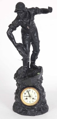 Lot 364 - A LARGE LATE 19th CENTURY FRENCH FIGURAL...