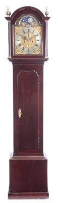 Lot 404 - A MID 18th CENTURY SCOTTISH MAHOGANY LONGCASE...