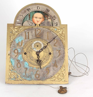 Lot 406 - AN EARLY 20th CENTURY TUBE CHIMING LONGCASE...