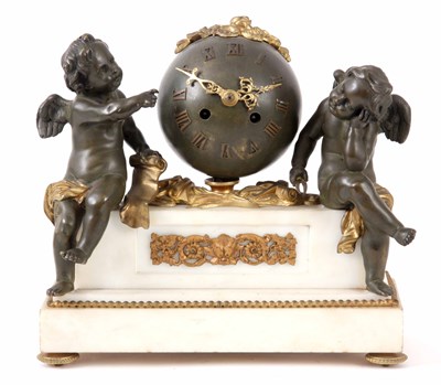 Lot 419 - A LATE 19th CENTURY FRENCH BRONZE, ORMOLU AND...