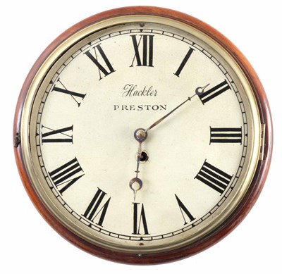 Lot 444 - HACKLER, PRESTON A MID 19th CENTURY FUSEE DIAL...