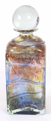 Lot 469 - AN ISLE OF WIGHT GLASS PERFUME BOTTLE having...