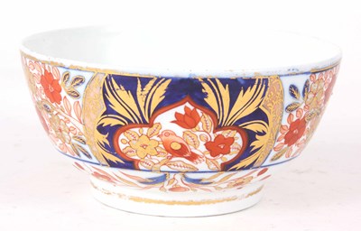 Lot 521 - A 19th CENTURY ENGLISH PORCELAIN IMARI PATTERN...