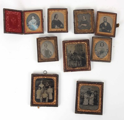 Lot 683 - A SELECTION OF EIGHT MID VICTORIAN...