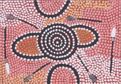 Lot 773 - Aboriginal Painting - Needs Description and...