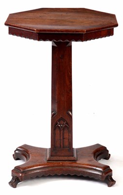 Lot 799 - A good mid to late19th Century Gothic revival...