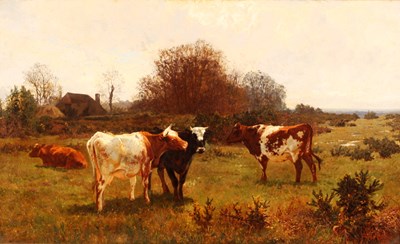 Lot 326 - CHARLES COLLINS (1851-1921)  OIL ON CANVAS
...