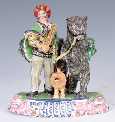 Lot 16 - A LATE 18TH/ EARLY 19TH CENTURY STAFFORDSHIRE...