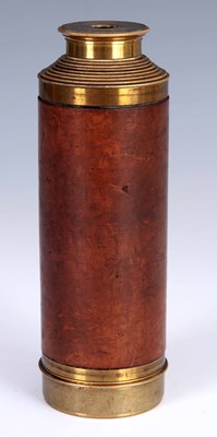 Lot 360 - BATE, LONDON. AN EIGHT DRAW 2" LEATHER BOUND...