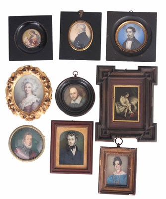 Lot 365 - A SELECTION OF NINE 18TH AND 19TH CENTURY...