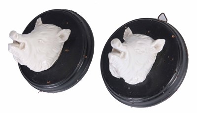 Lot 37 - A PAIR OF 19TH CENTURY CONTINENTAL WHITE...