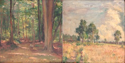 Lot 385 - ALBERT SIRTAINE (1869-1959), VERVIERS.
A PAIR...