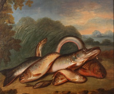 Lot 339 - Early 19th Century OIL ON CANVAS 

Salmon,...