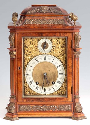 Lot 683 - A LATE 19th CENTURY GERMAN BURR WALNUT AND...