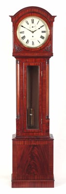 Lot 707 - A 19th CENTURY SCOTTISH MAHOGANY CASED...