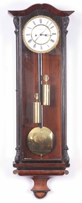 Lot 718 - A MID 19th CENTURY VIENNESE REGULATOR WALL...