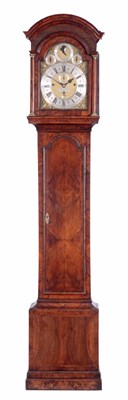 Lot 754 - GEORGE CLARKE, LONDON. A GEORGE II WALNUT...