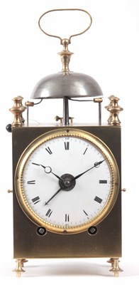 Lot 783 - AN EARLY 19th CENTURY FRENCH CAPUCINE CLOCK...