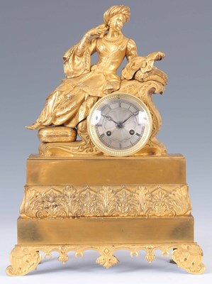 Lot 815 - A MID 19th CENTURY FRENCH ORMOLU FIGURAL...