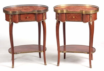 Lot 966 - A PAIR OF LATE 19TH CENTURY LOUIS VI STYLE...