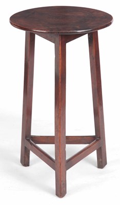 Lot 914 - A MID 18TH CENTURY FIGURED WALNUT CRICKET...