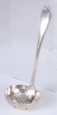 Lot 210 - A LATE 19TH CENTURY SUGAR SIFTER SPOON by...