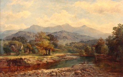 Lot 413 - WILLIAM ELLIS, 1747-1810. OIL ON CANVAS. River...