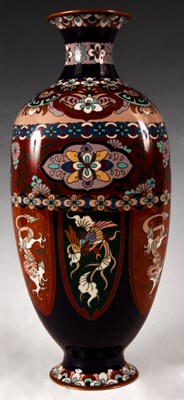 Lot 123 - An early 20th Century Cloisonne Oriental...