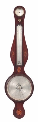 Lot 751 - P HARRIS, LONDON. A GEORGE III INLAID MAHOGANY...