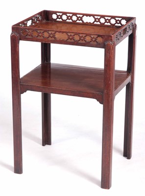 Lot 891 - A MID 18TH CENTURY CHINESE CHIPPENDALE STYLE...